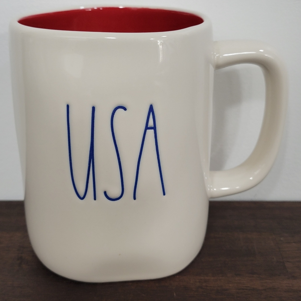 Rae Dunn USA Ceramic Mug